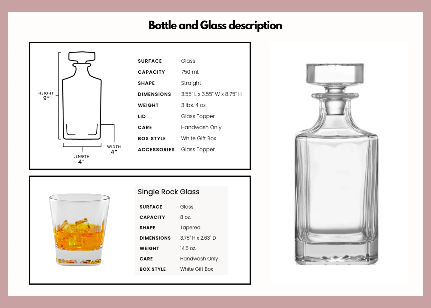Custom Engraved Bottle from Photo