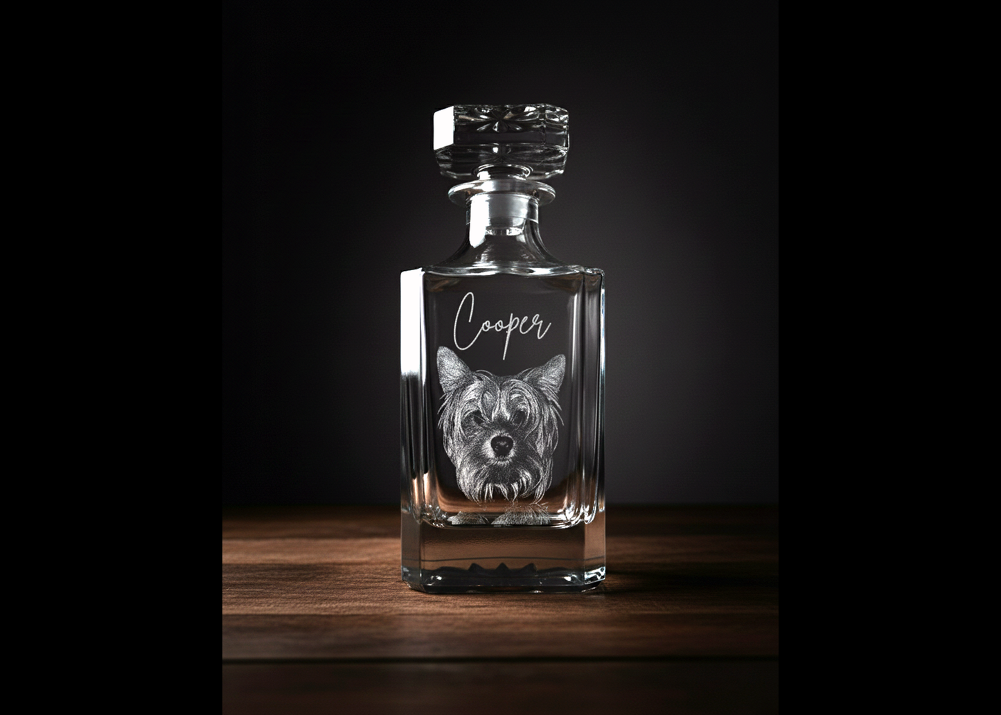 Custom Engraved Bottle from Photo