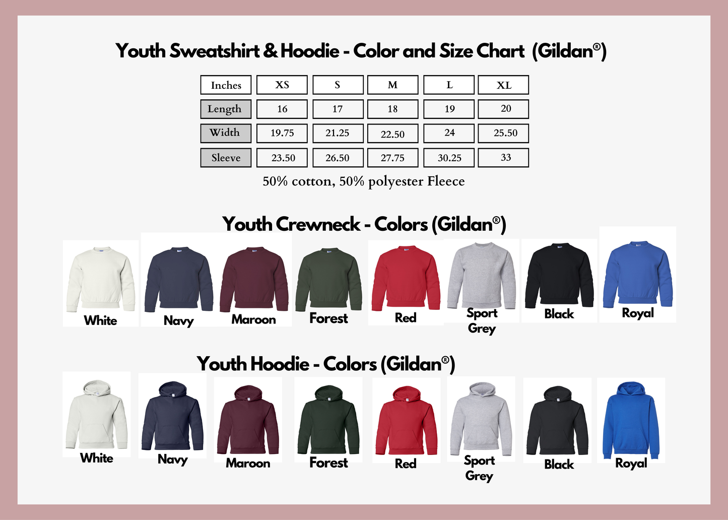 Personalized Puff Vinyl Youth Sweatshirt/Hoodie
