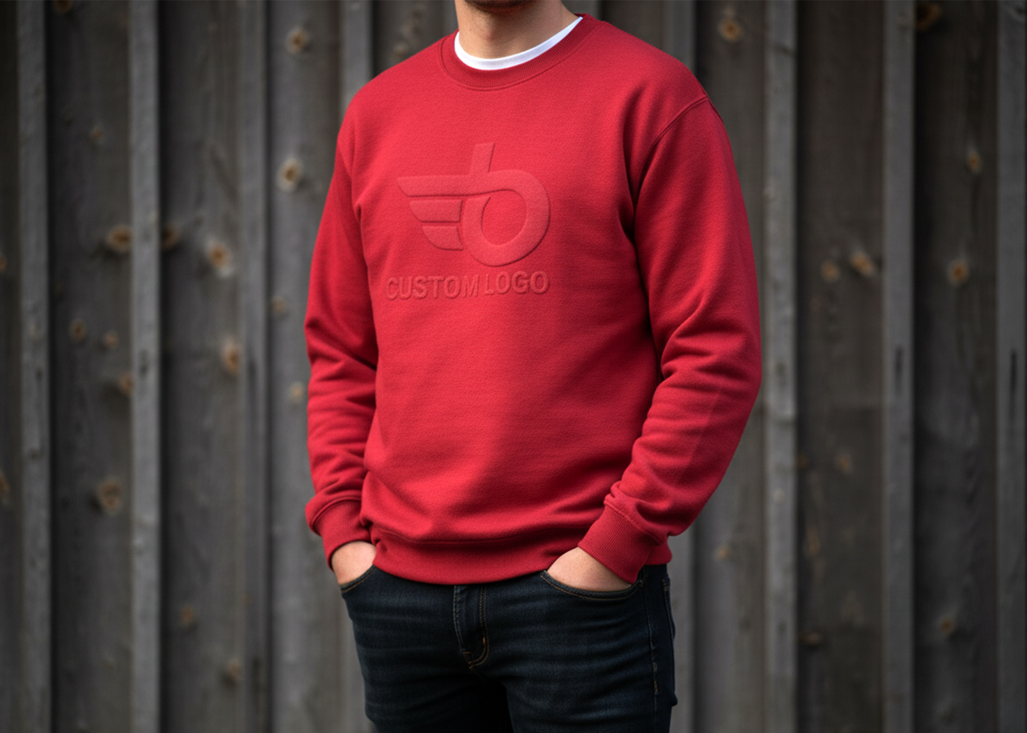 Personalized Puff Vinyl Adult Sweatshirt/Hoodie